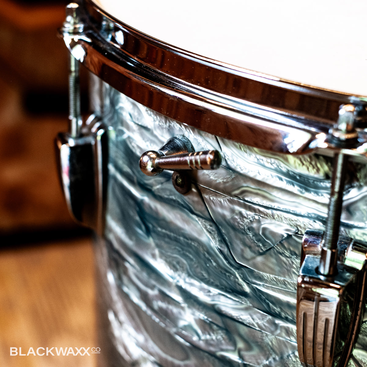 VINTAGE: Ludwig Super Classic - 22, 13, 16 - Sky Blue Pearl