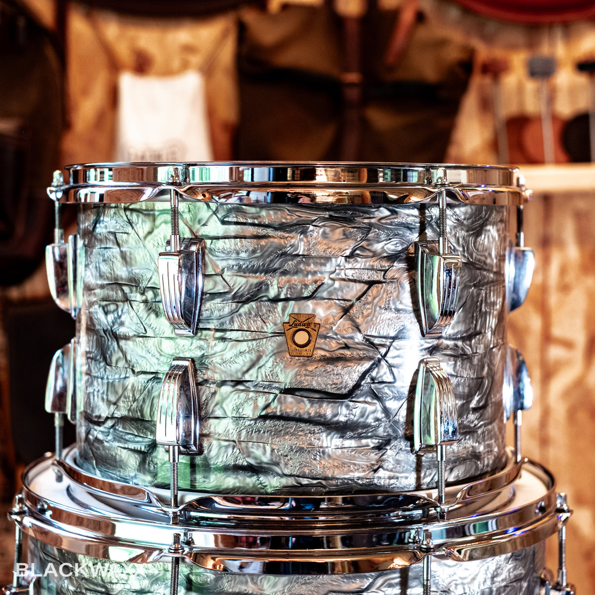 VINTAGE: Ludwig Super Classic - 22, 13, 16 - Sky Blue Pearl