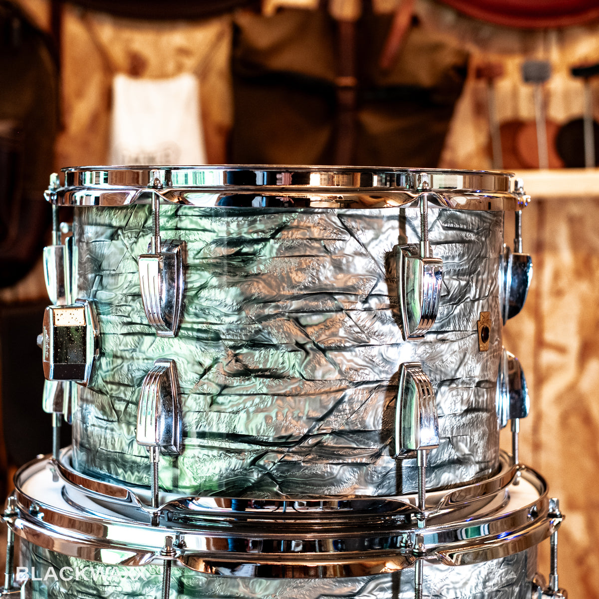 VINTAGE: Ludwig Super Classic - 22, 13, 16 - Sky Blue Pearl