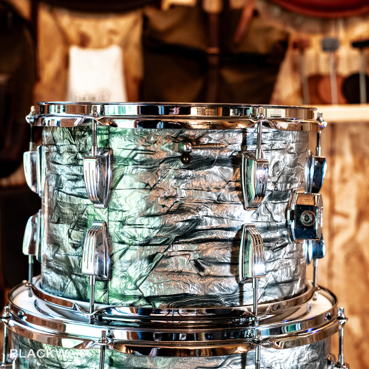 VINTAGE: Ludwig Super Classic - 22, 13, 16 - Sky Blue Pearl