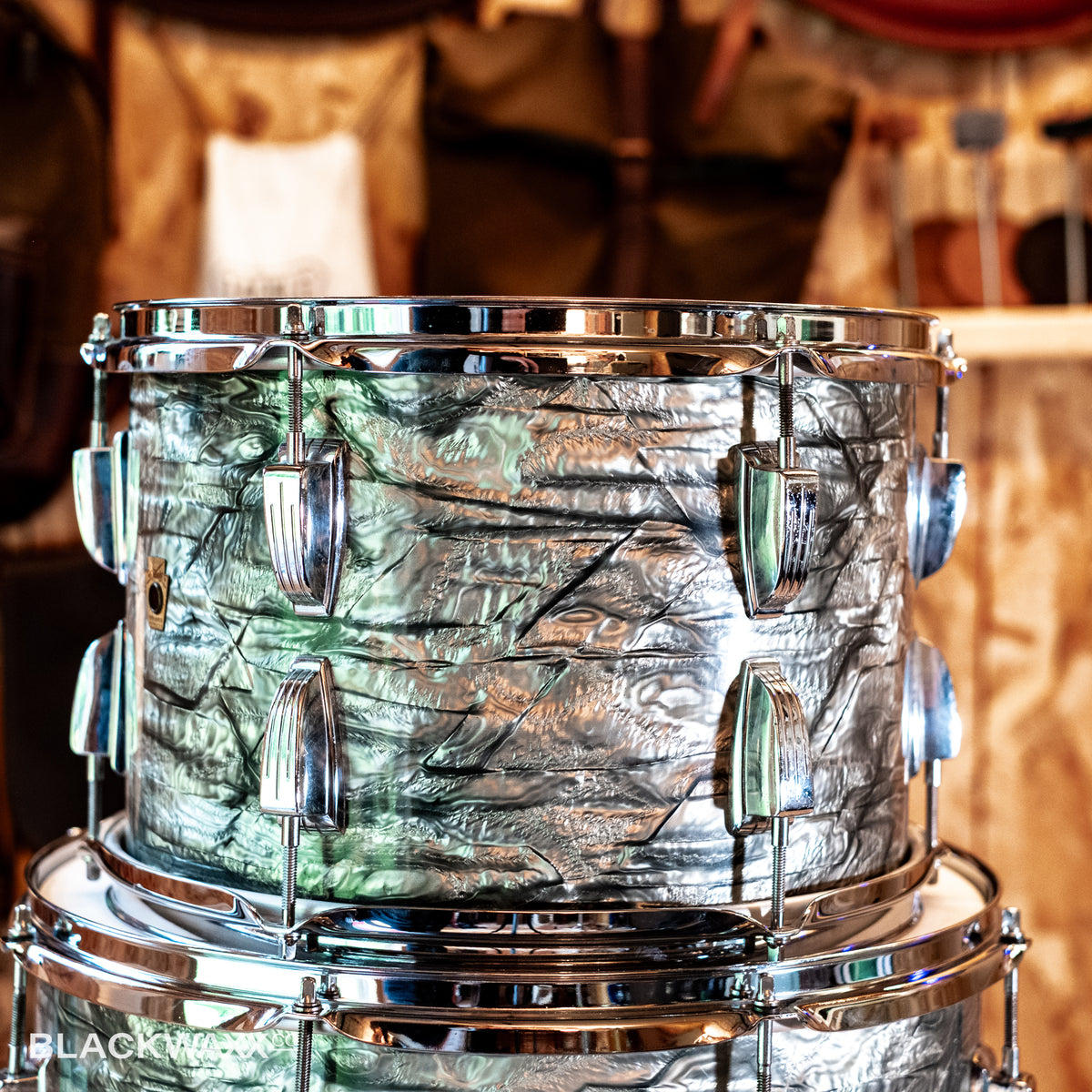 VINTAGE: Ludwig Super Classic - 22, 13, 16 - Sky Blue Pearl