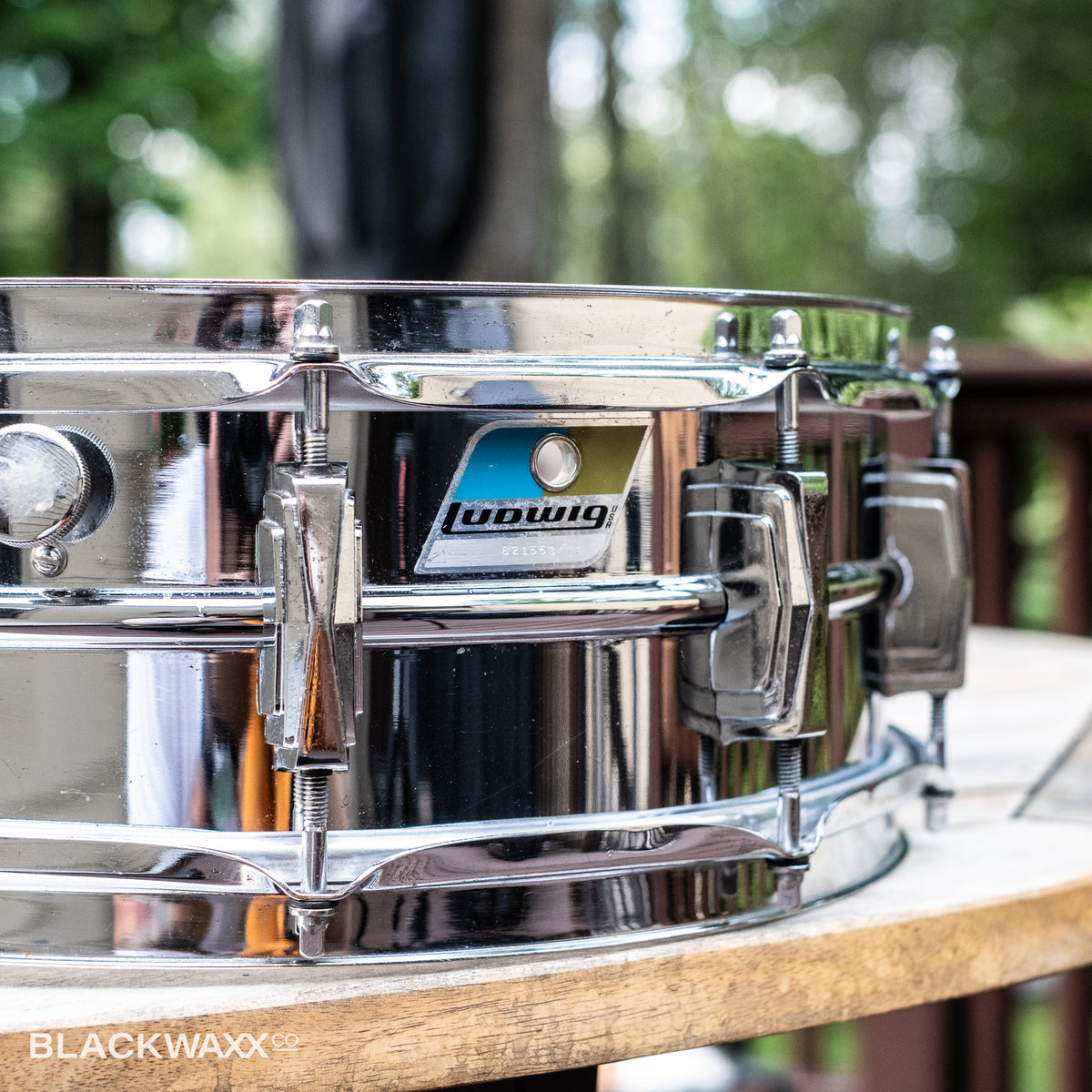 Vintage Ludwig Supraphonic 14x5 serial 821553, view 10