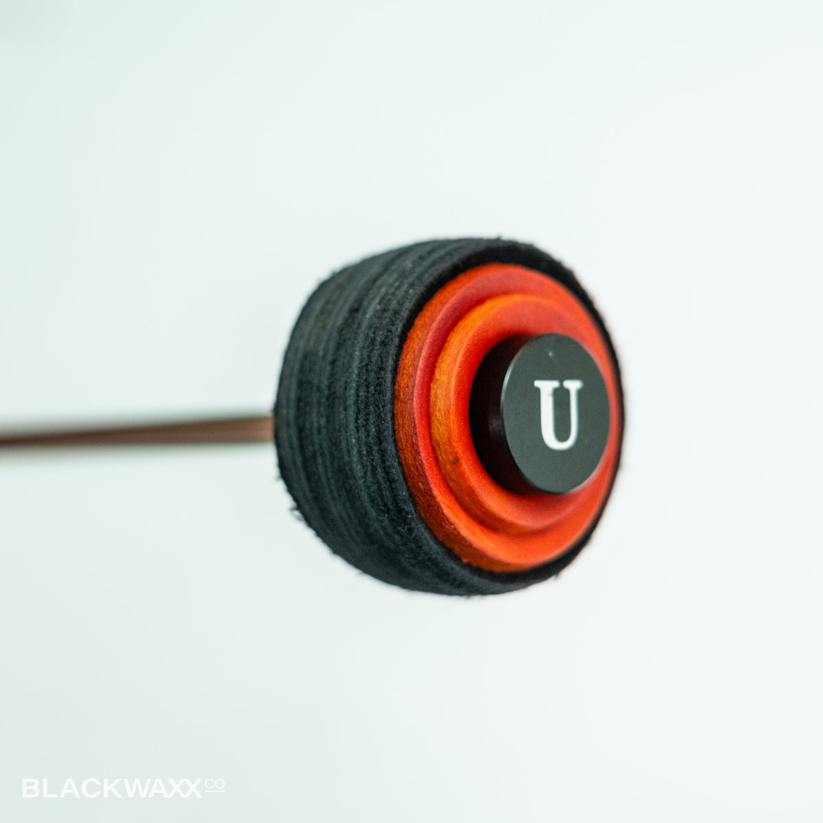 Dragonfly Ulysses Owens Jr. Signature bass drum beater, black suede on an aluminium tube
