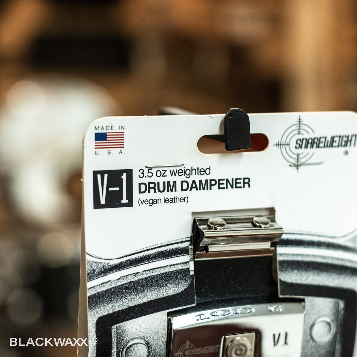 Snareweight V1 100g vegan leather drum dampener