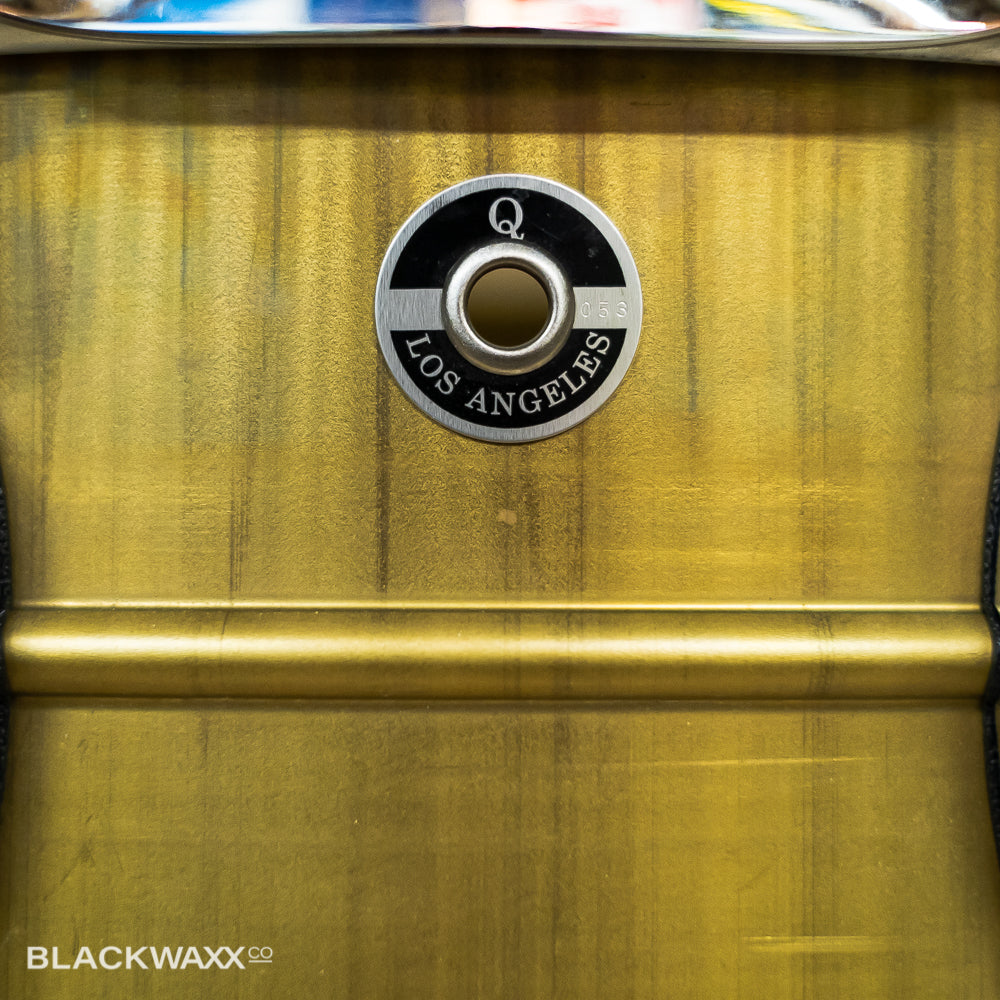 Q Drum Co. Gentleman Series - Brass 14x7