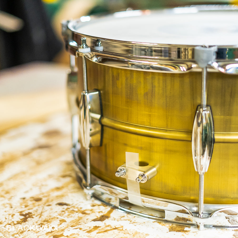 Q Drum Co. Gentleman Series - Brass 14x7