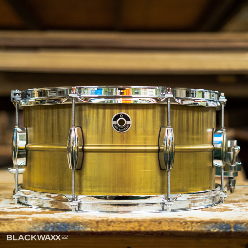 Q Drum Co. Gentleman Series - Brass 14x7