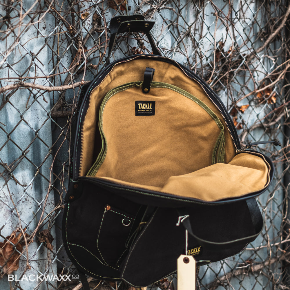 Tackle Instruments - Cymbal Backpack - 22" or 24" - Green, Black or Brown