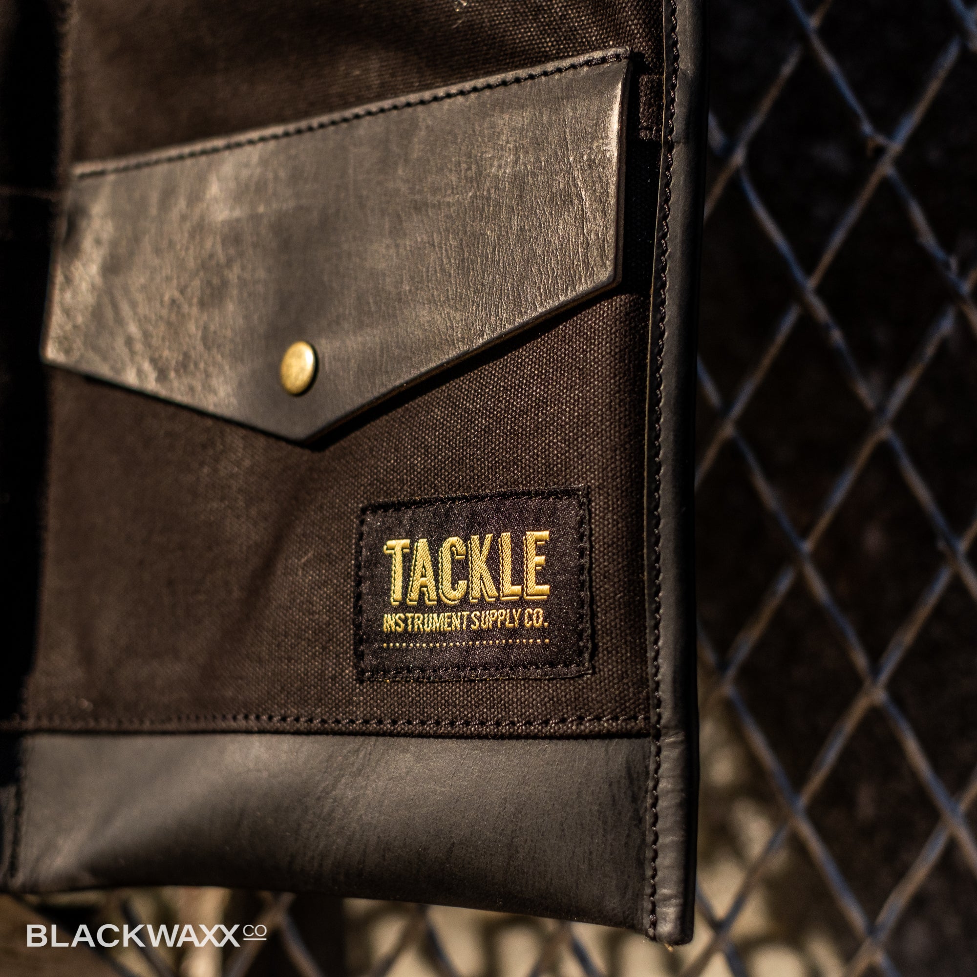 Tackle Instrument - Bi-Fold Stick Bag - Waxed - Black or Green