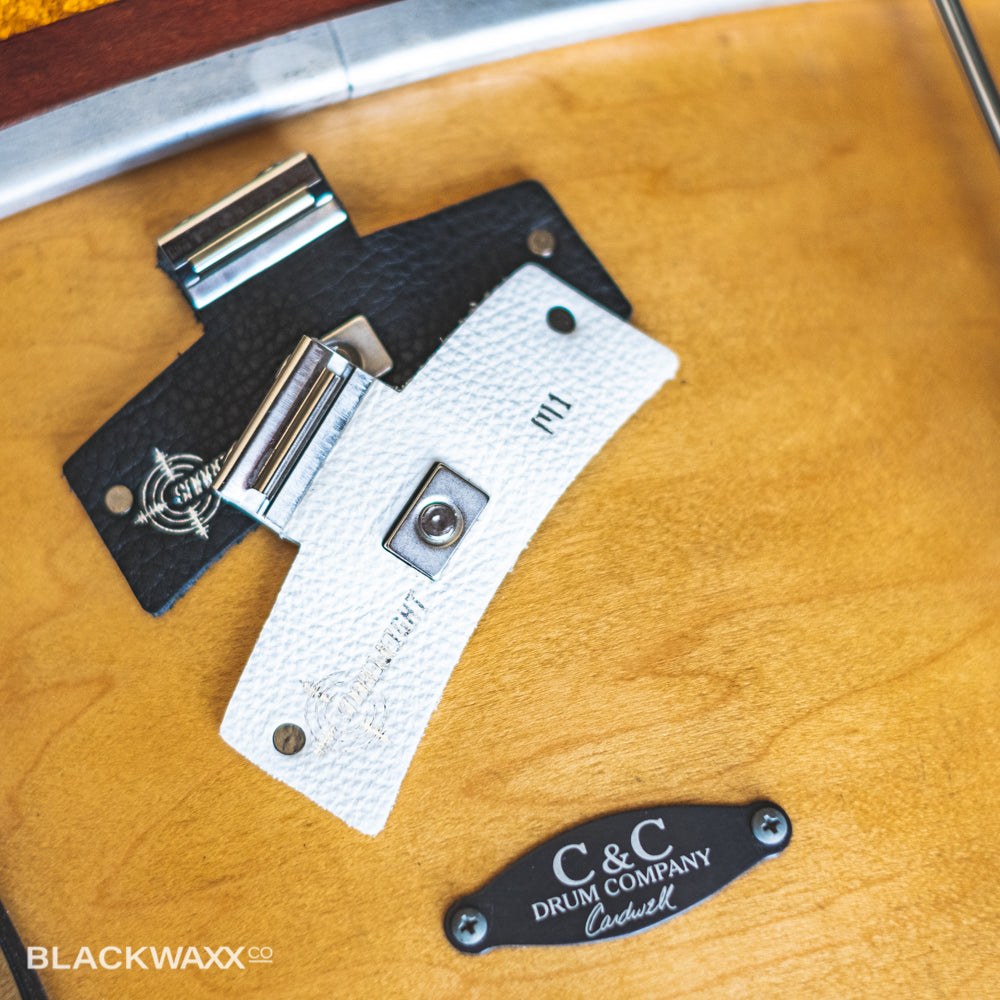 Snareweight M1 leather drum dampener