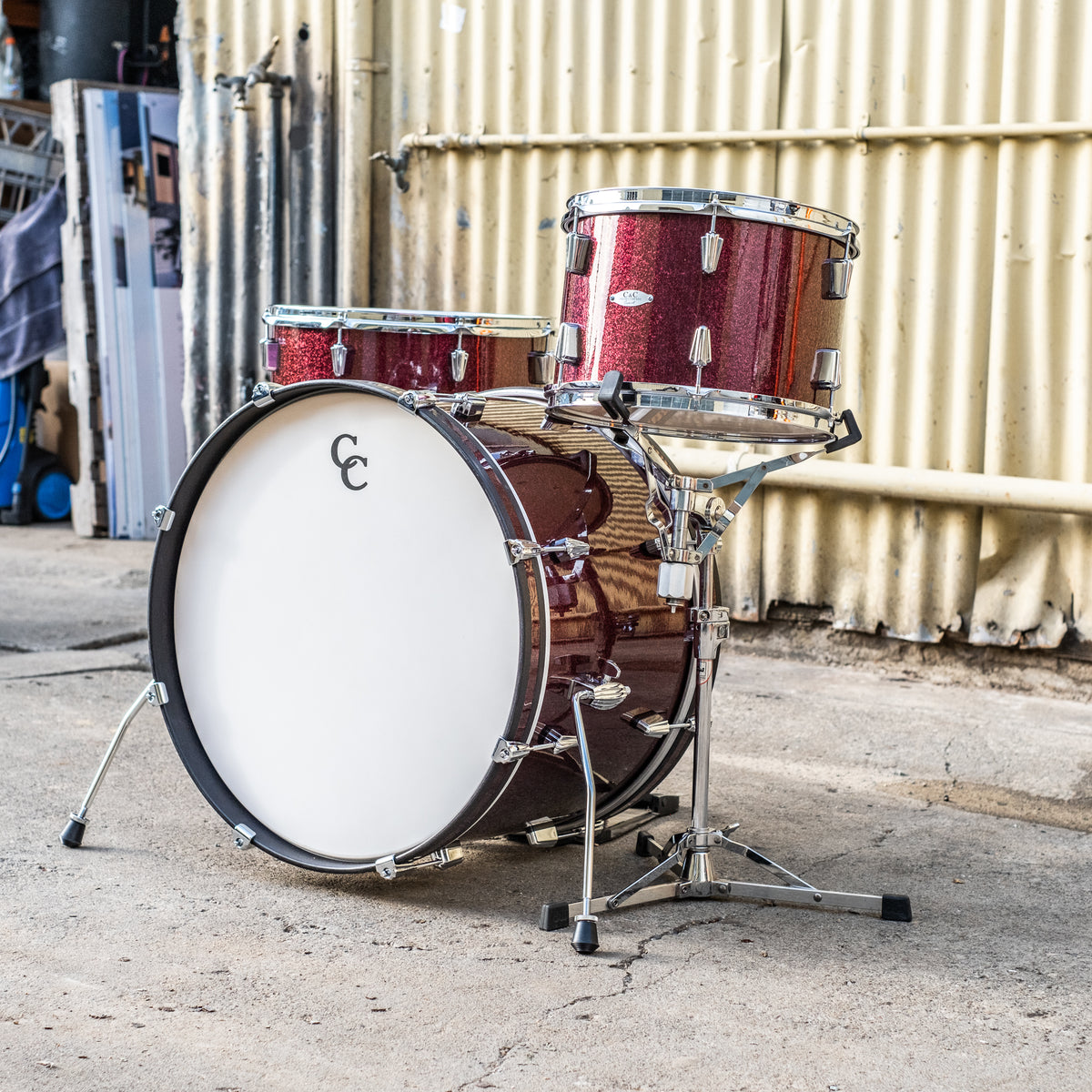 C&C MapleGum - Big Beat - Burgundy Sparkle