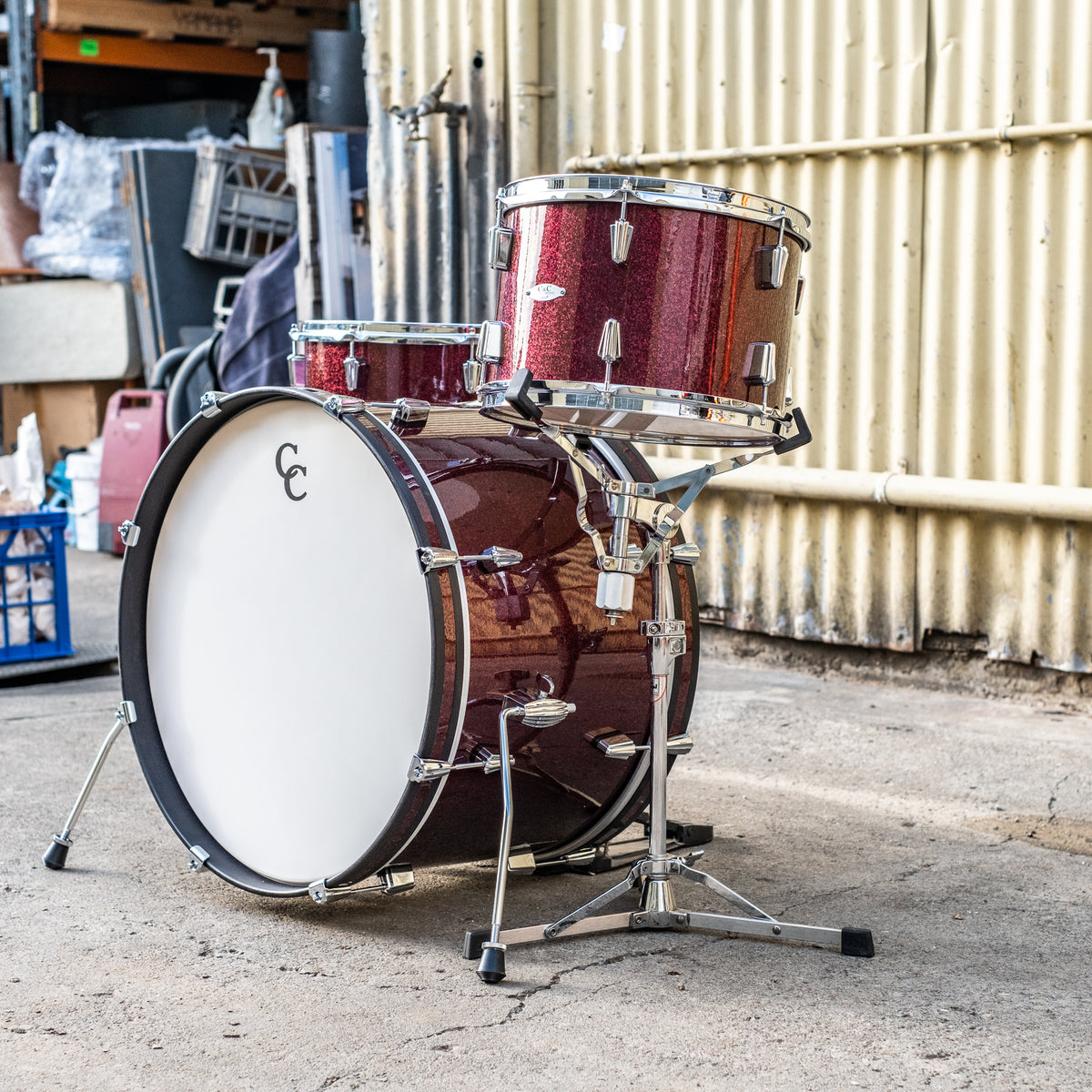 C&C MapleGum - Big Beat - Burgundy Sparkle