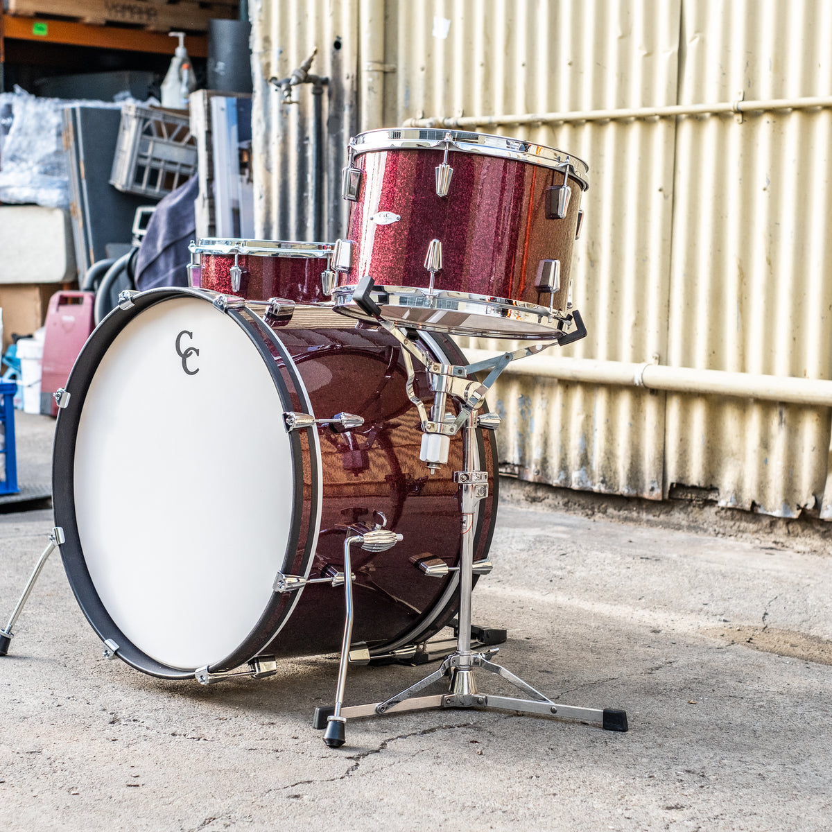 C&C MapleGum - Big Beat - Burgundy Sparkle