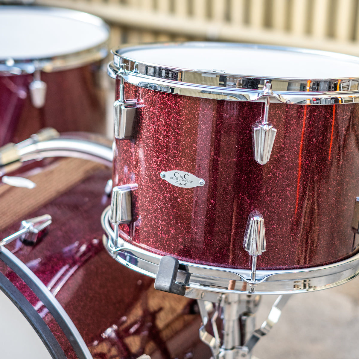 C&C MapleGum - Big Beat - Burgundy Sparkle