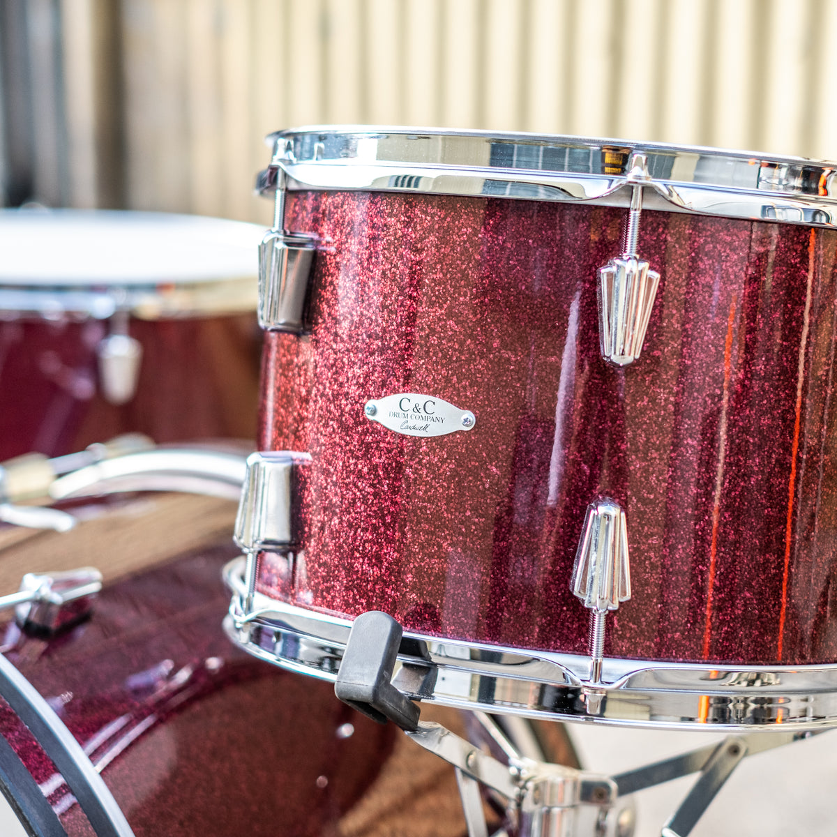 C&C MapleGum - Big Beat - Burgundy Sparkle