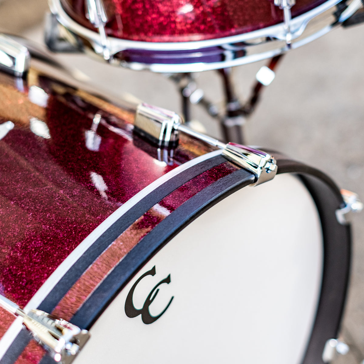 C&C MapleGum - Big Beat - Burgundy Sparkle