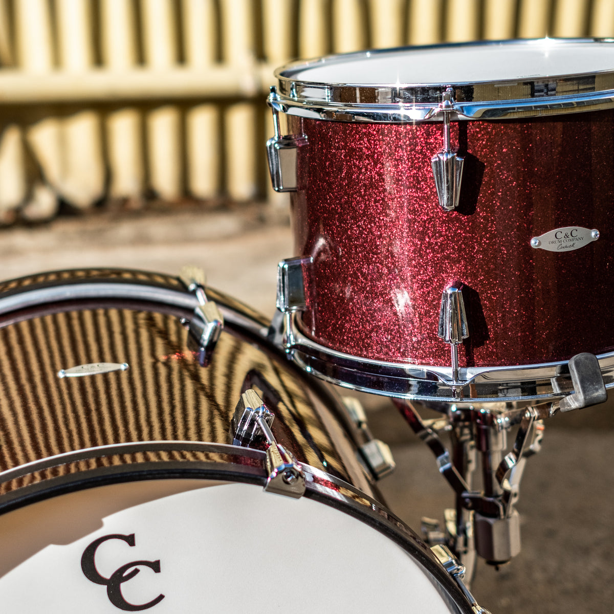 C&C MapleGum - Big Beat - Burgundy Sparkle