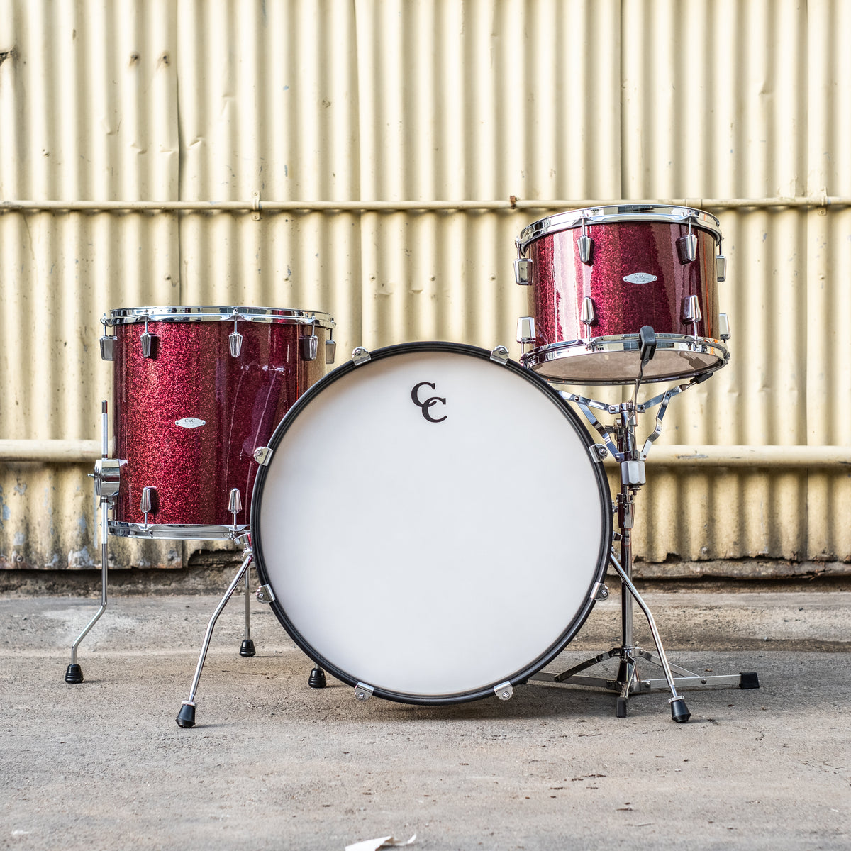 C&C MapleGum - Big Beat - Burgundy Sparkle