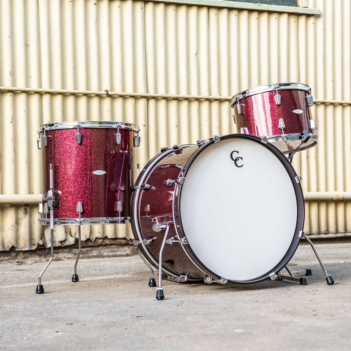 C&C MapleGum - Big Beat - Burgundy Sparkle