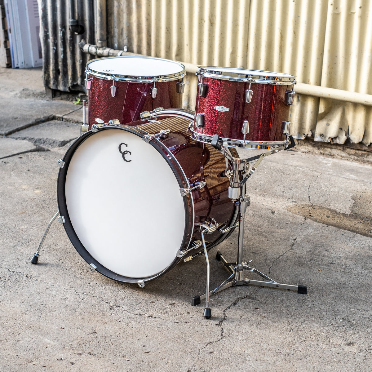 C&C MapleGum - Big Beat - Burgundy Sparkle