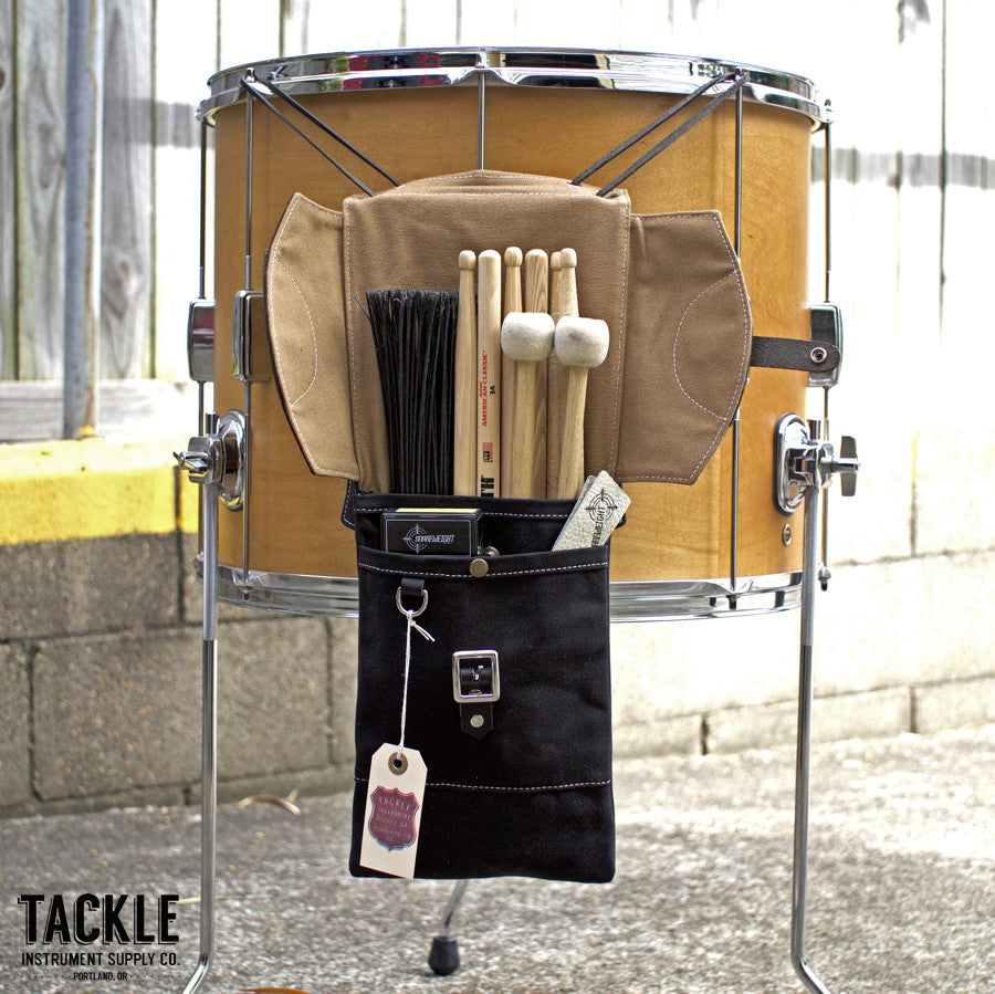 Tackle Instrument - Compact Stick Bag - Waxed - Black/Brown/Green