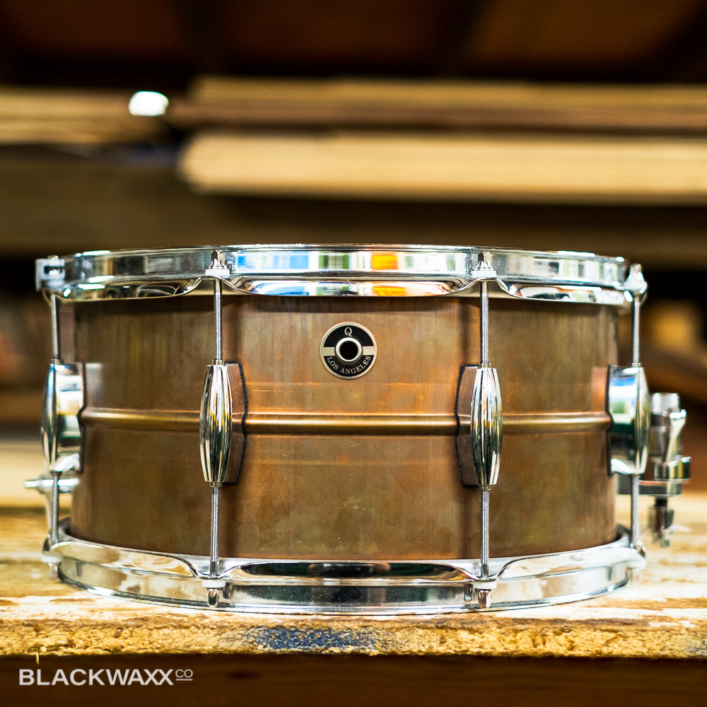 Q Drum Co. Gentleman Series - Copper 14x7