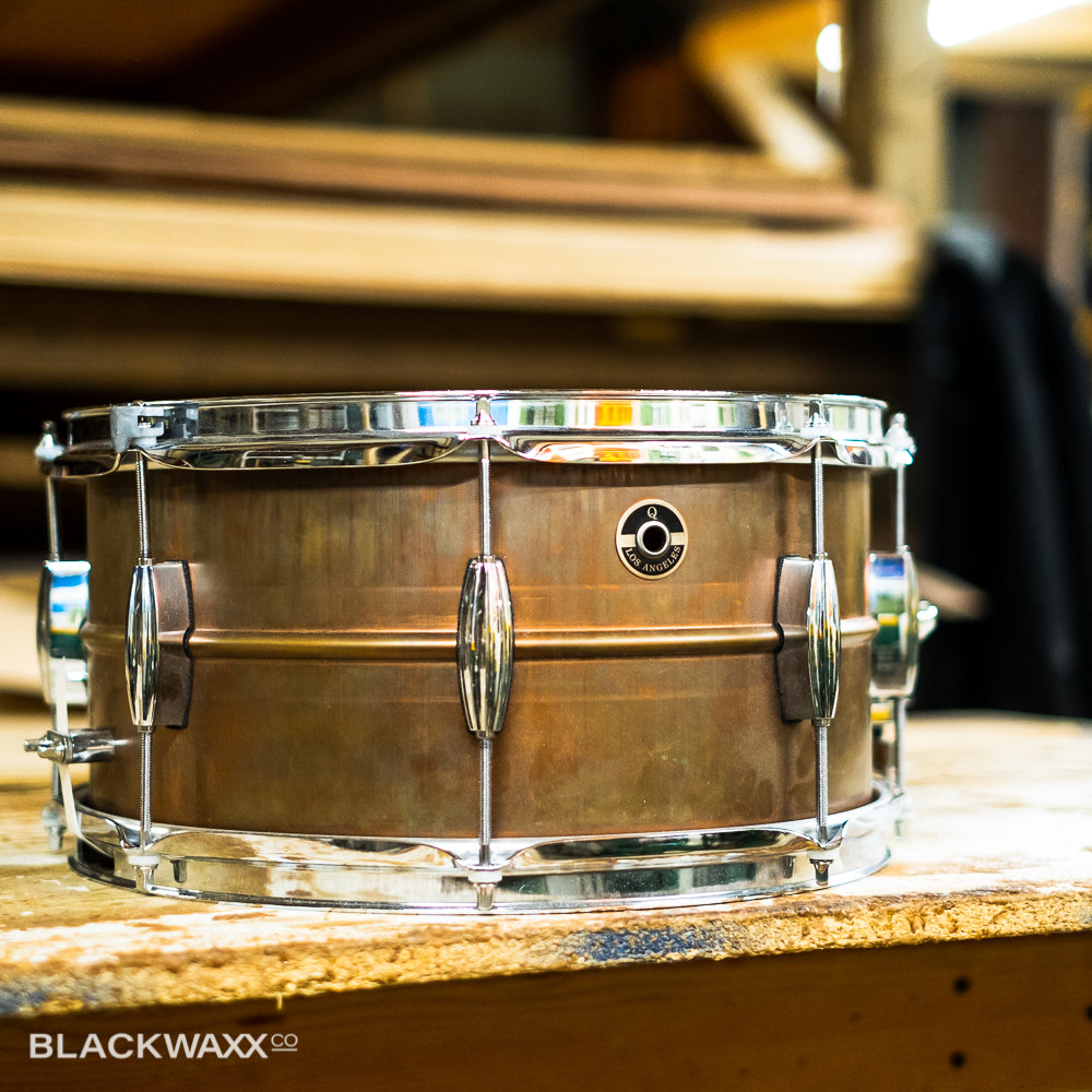 Q Drum Co. Gentleman Series - Copper 14x7
