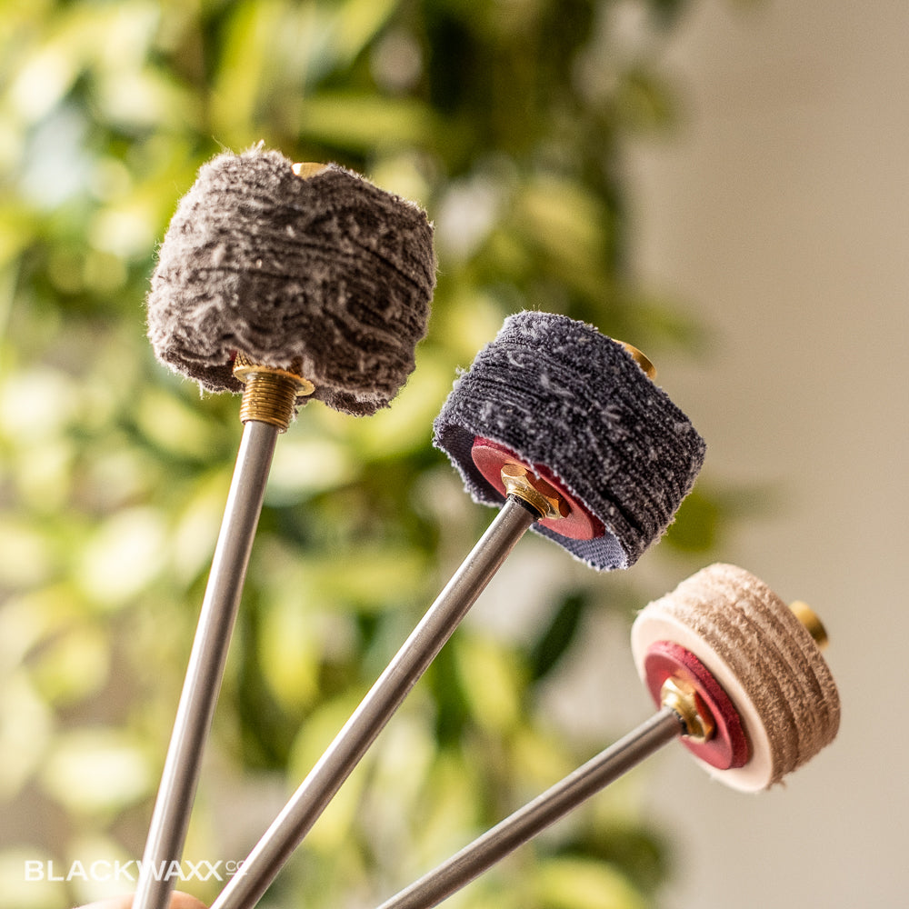 Dragonfly Three Pack of kick drum beaters, view 2