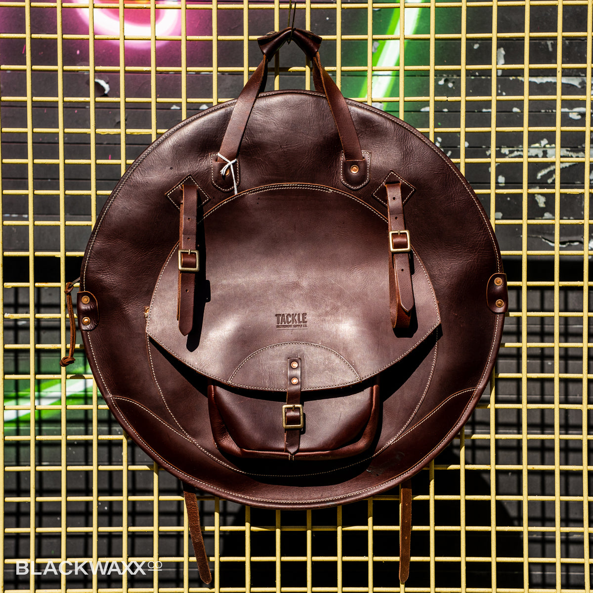 Tackle Instruments - Leather Cymbal Backpack - 22" or 24"