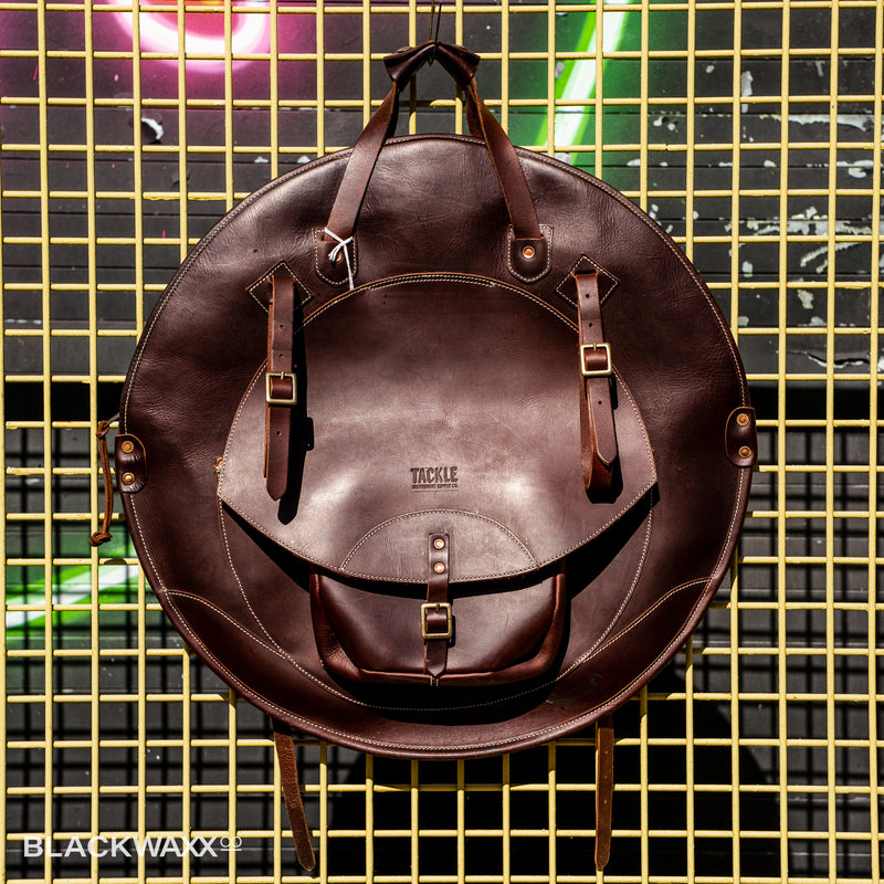 Tackle Instruments - Leather Cymbal Backpack - 22" or 24"