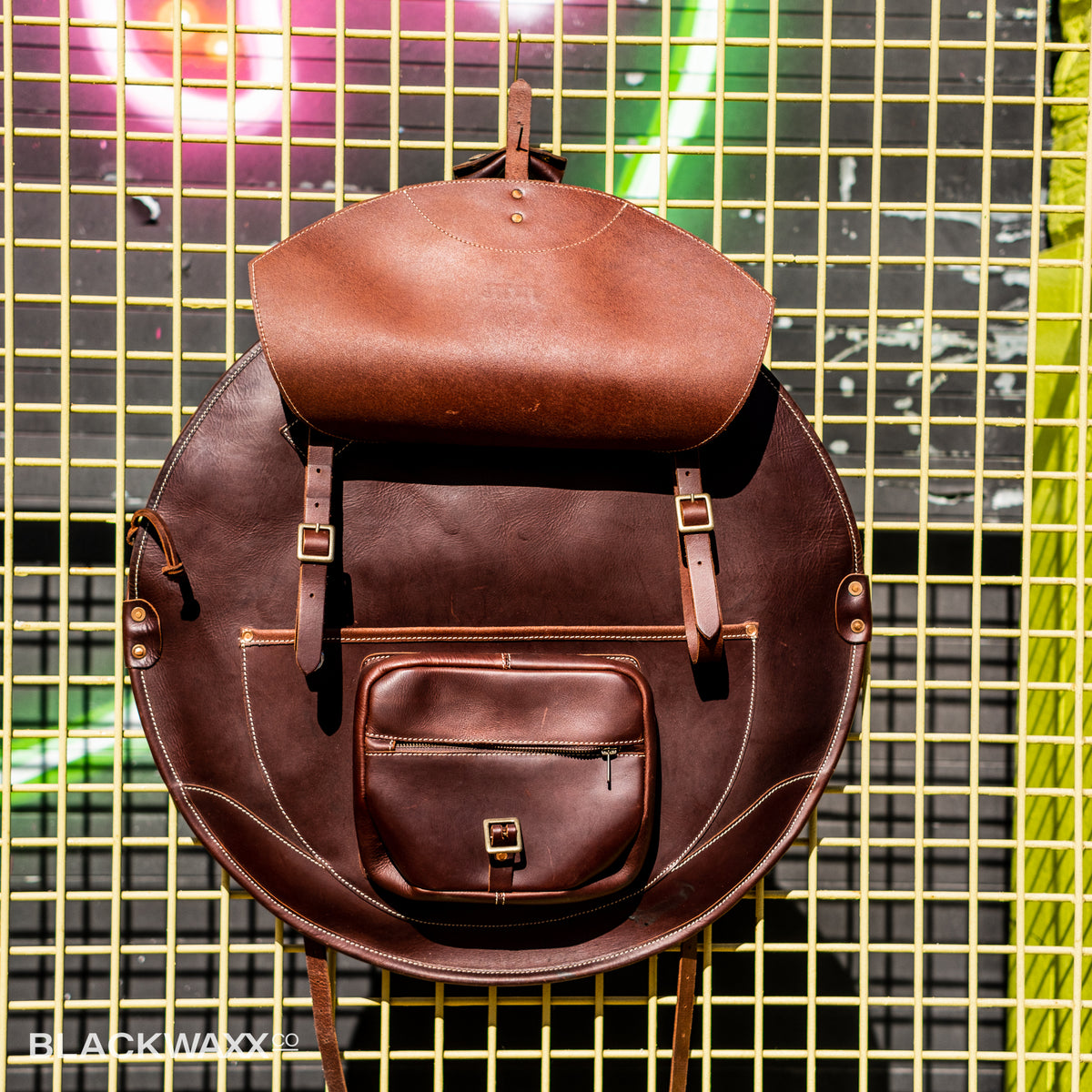 Tackle Instruments - Leather Cymbal Backpack - 22" or 24"
