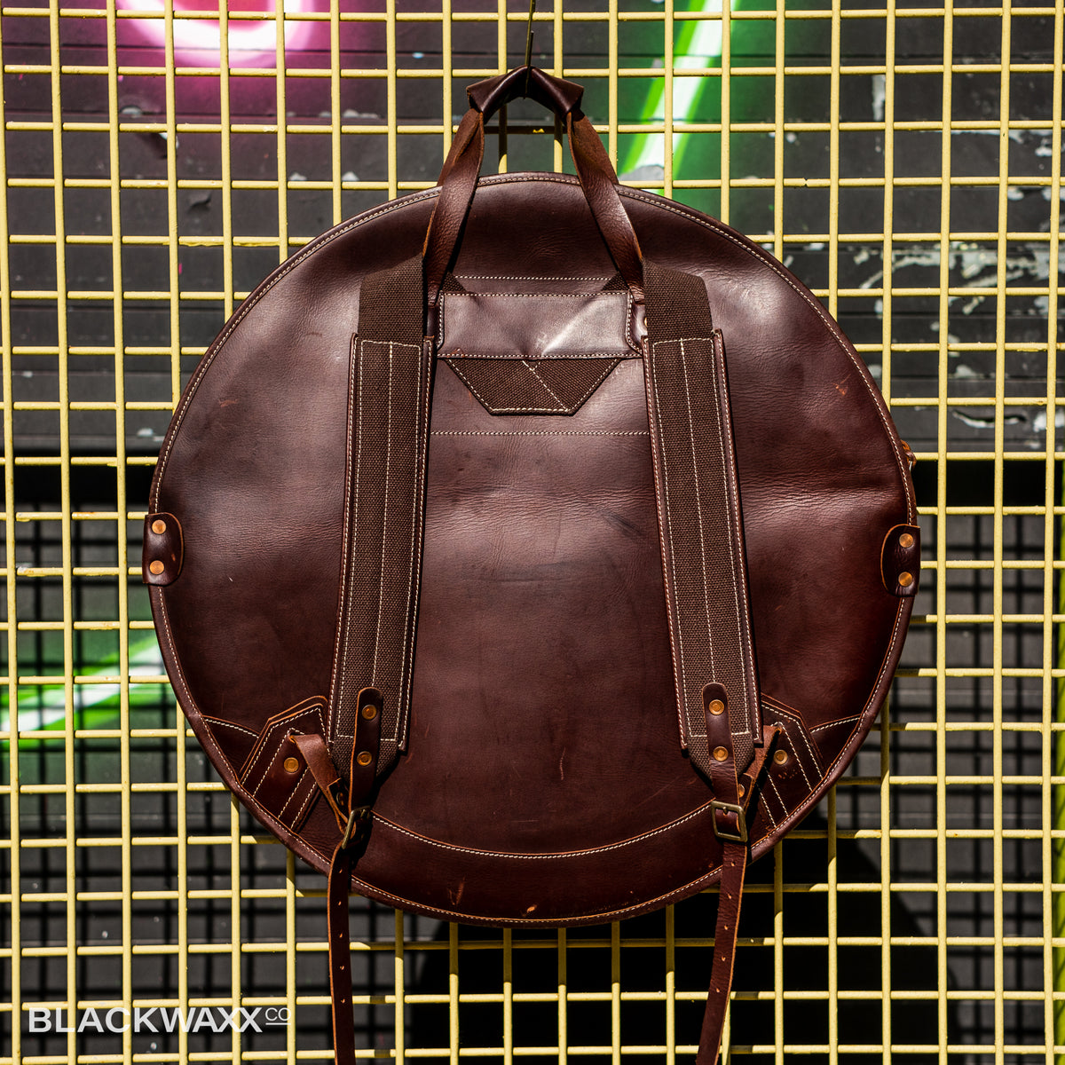 Tackle Instruments - Leather Cymbal Backpack - 22" or 24"