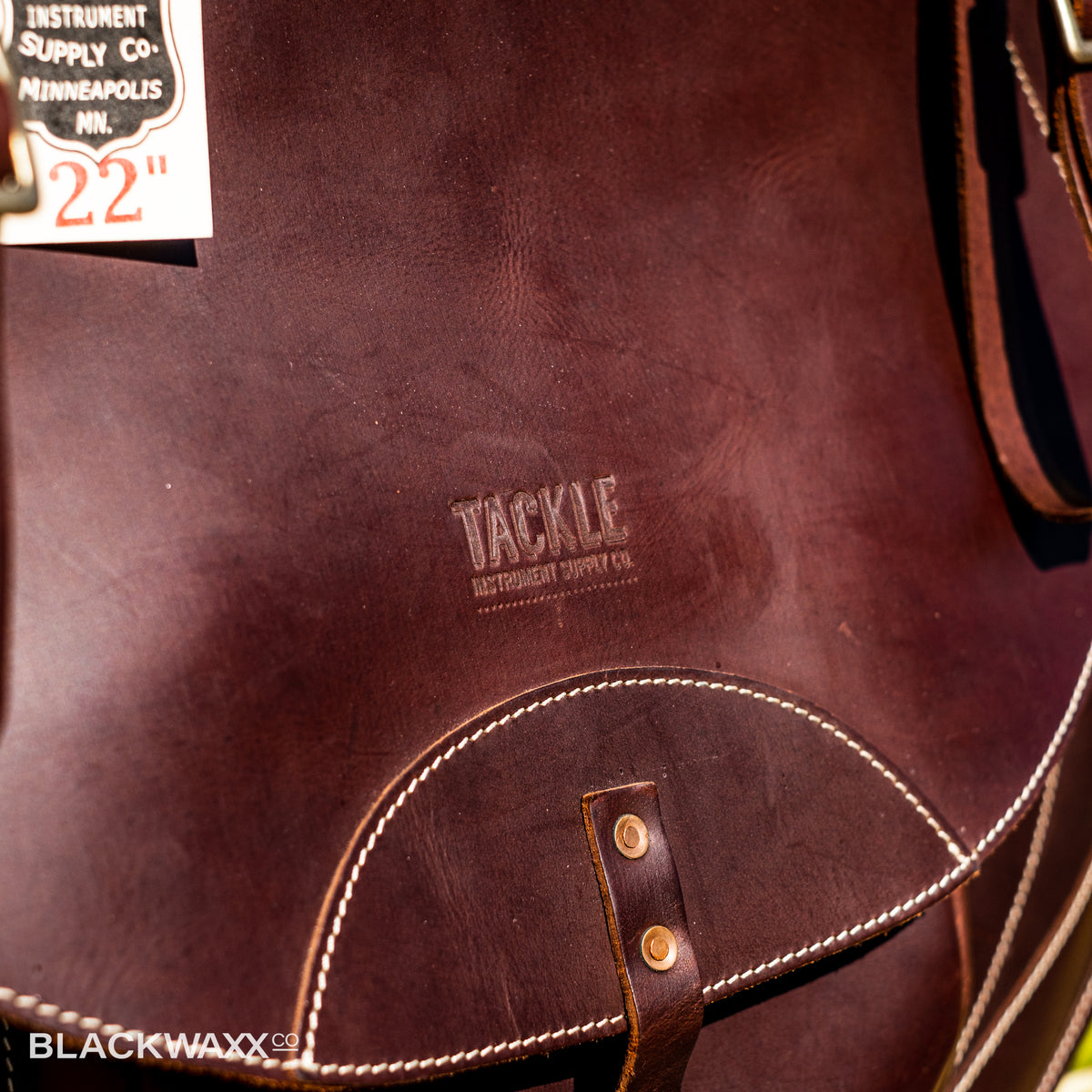 Tackle Instruments - Leather Cymbal Backpack - 22" or 24"