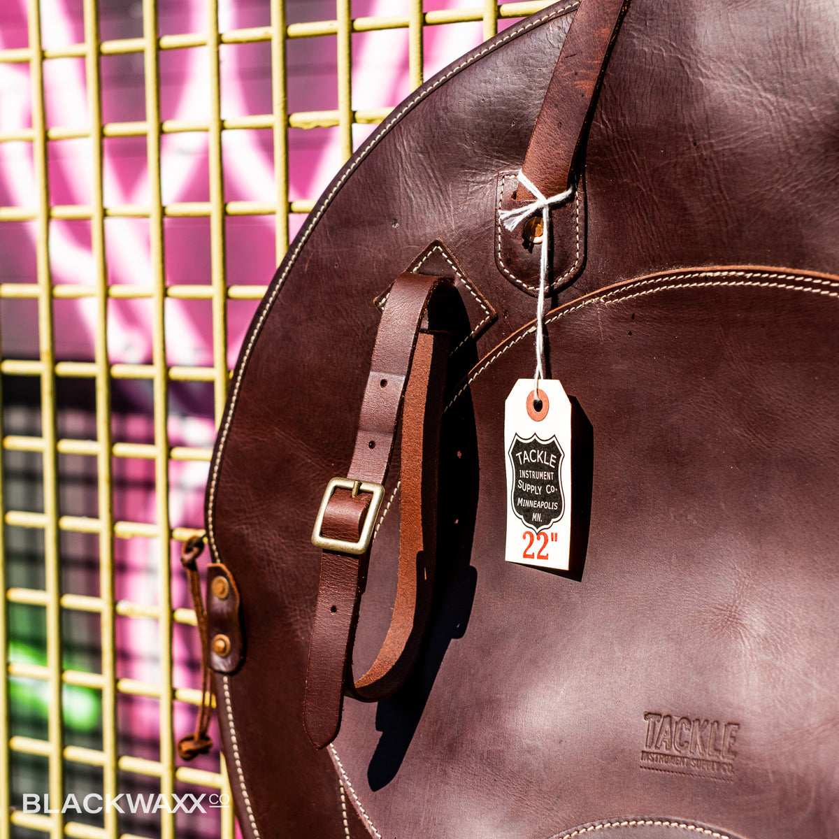 Tackle Instruments - Leather Cymbal Backpack - 22" or 24"