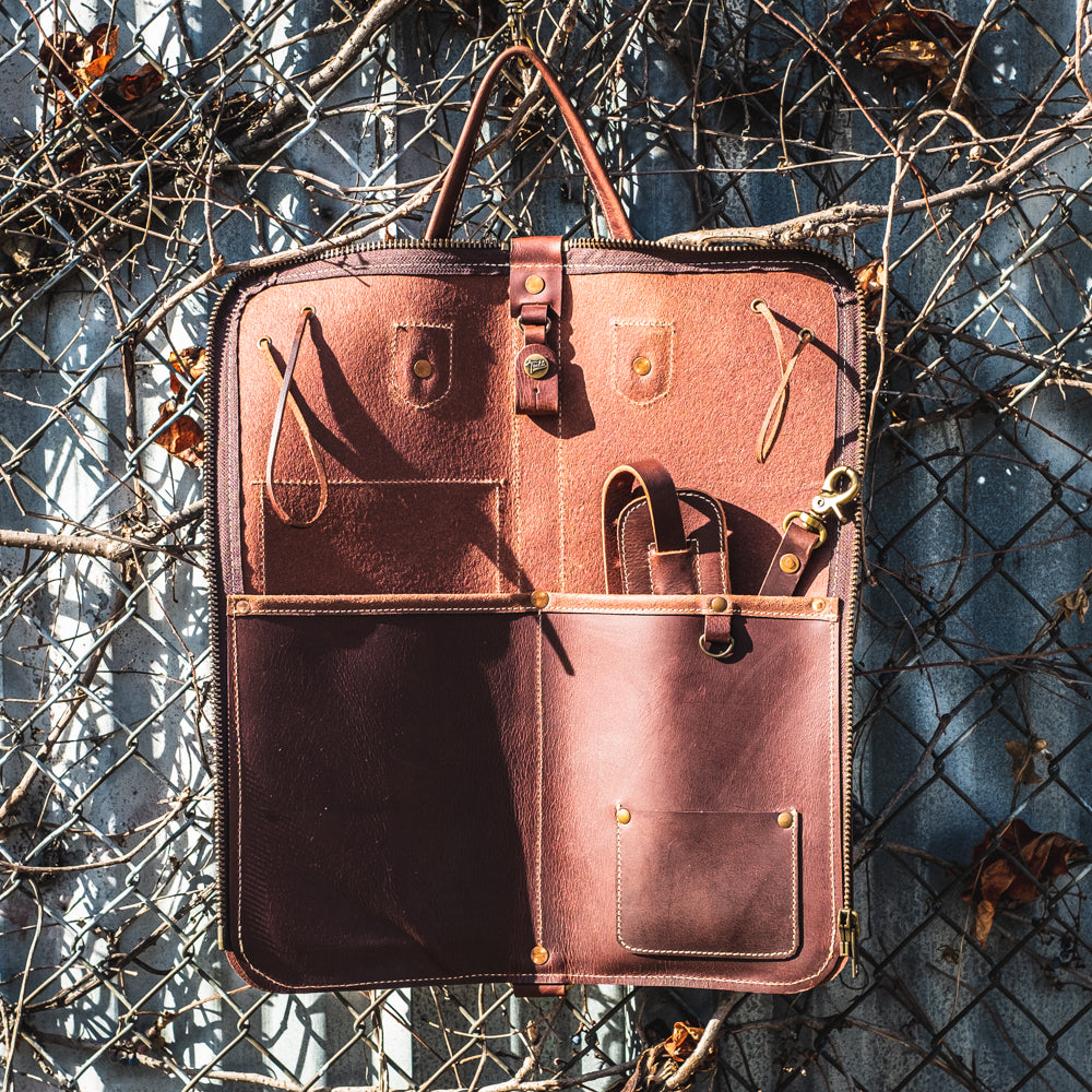 Tackle Instruments - Deluxe Leather Stick Bag