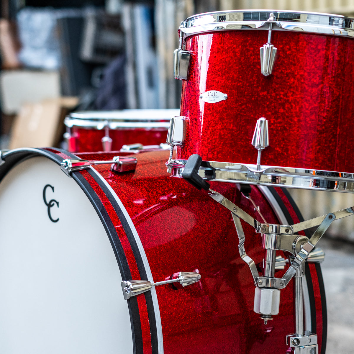 C&C MapleGum - Big Band - Red Sparkle