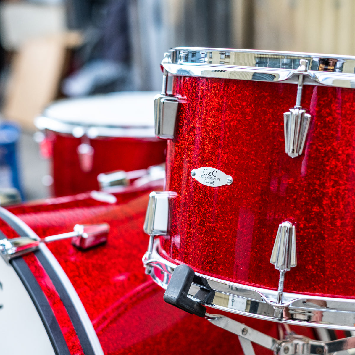 C&C MapleGum - Big Band - Red Sparkle