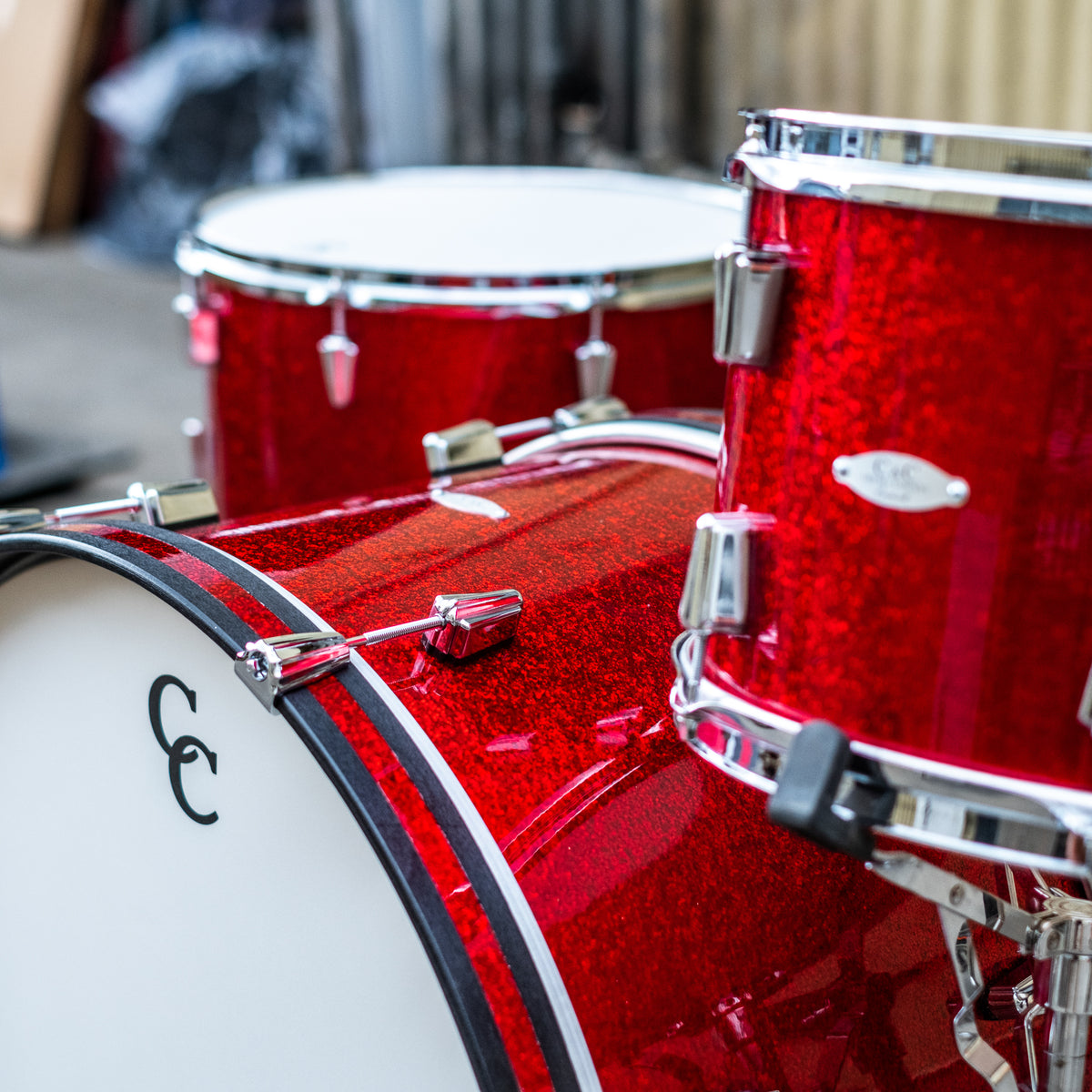 C&C MapleGum - Big Band - Red Sparkle