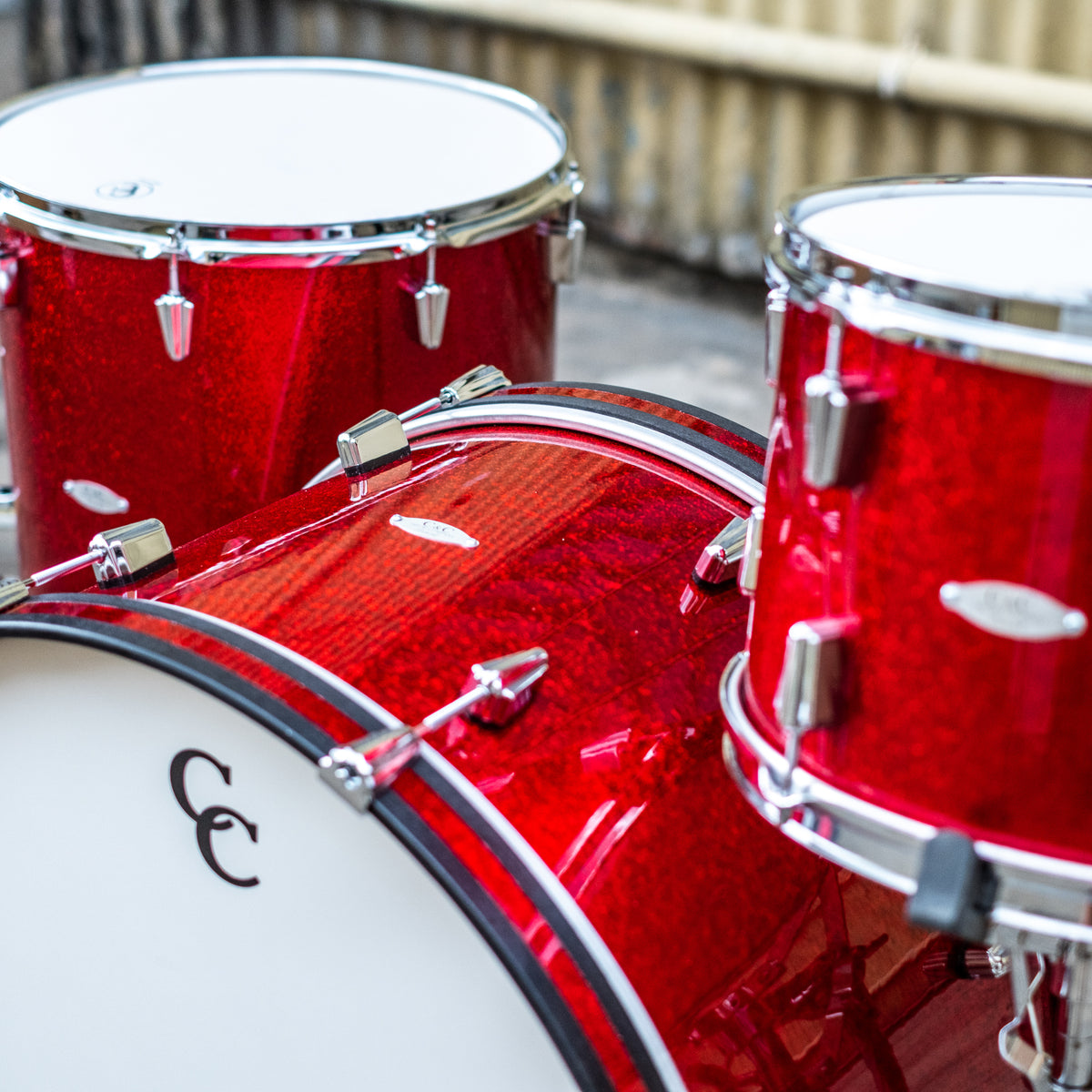 C&C MapleGum - Big Band - Red Sparkle