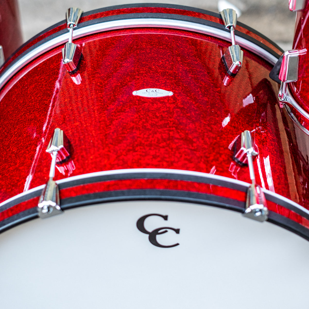 C&C MapleGum - Big Band - Red Sparkle