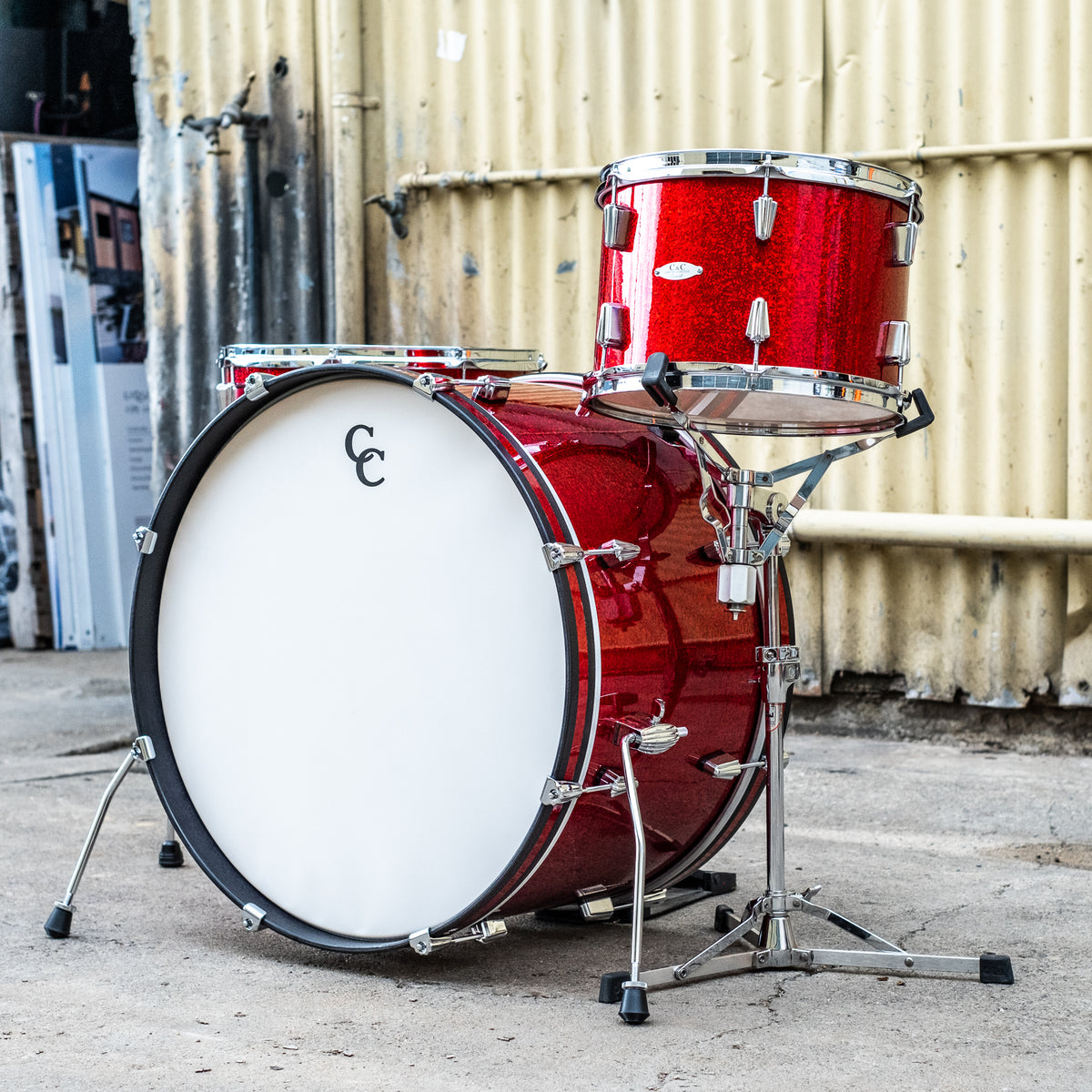 C&C MapleGum - Big Band - Red Sparkle