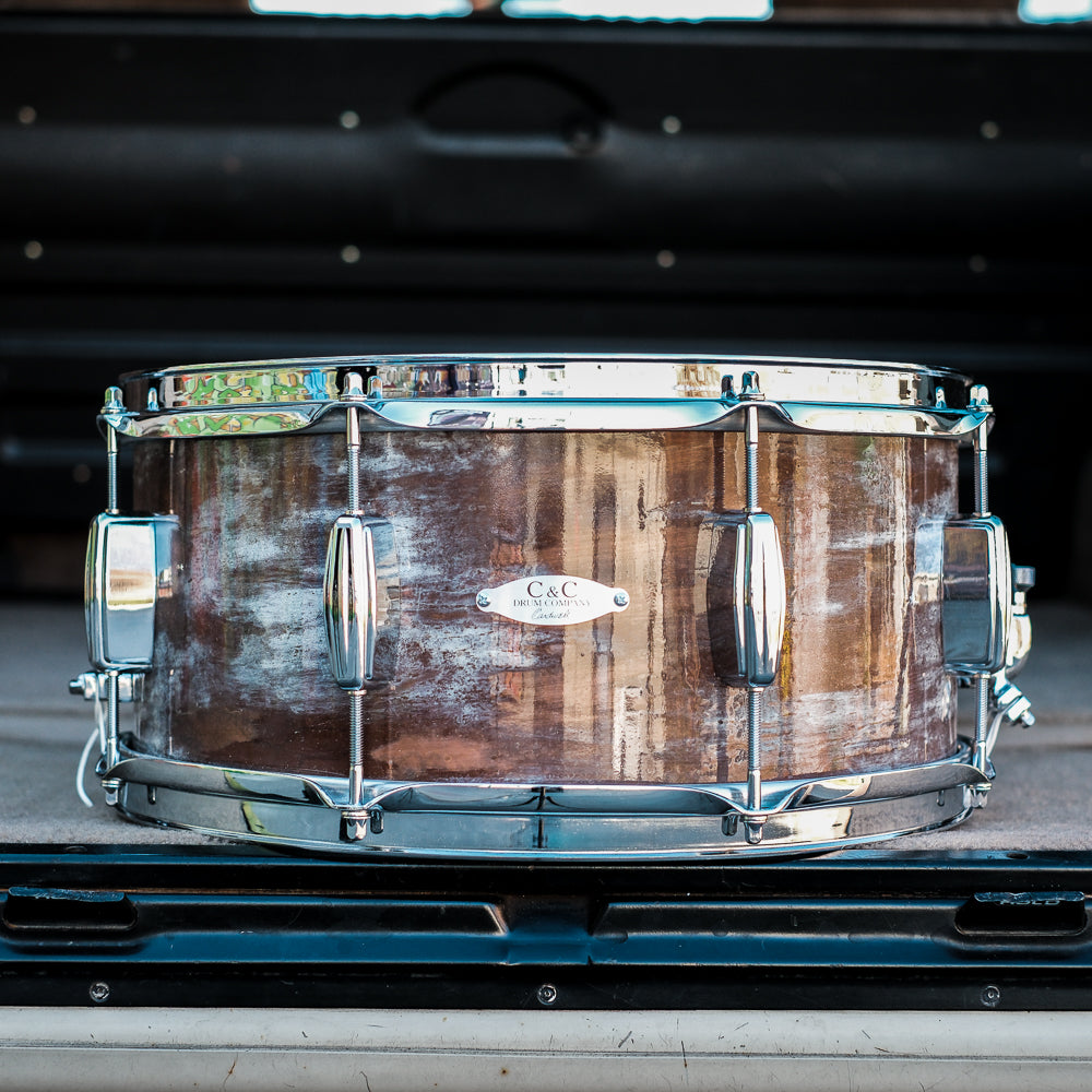 C&C - Copper over Steel Relic Snare Drum - 14x7