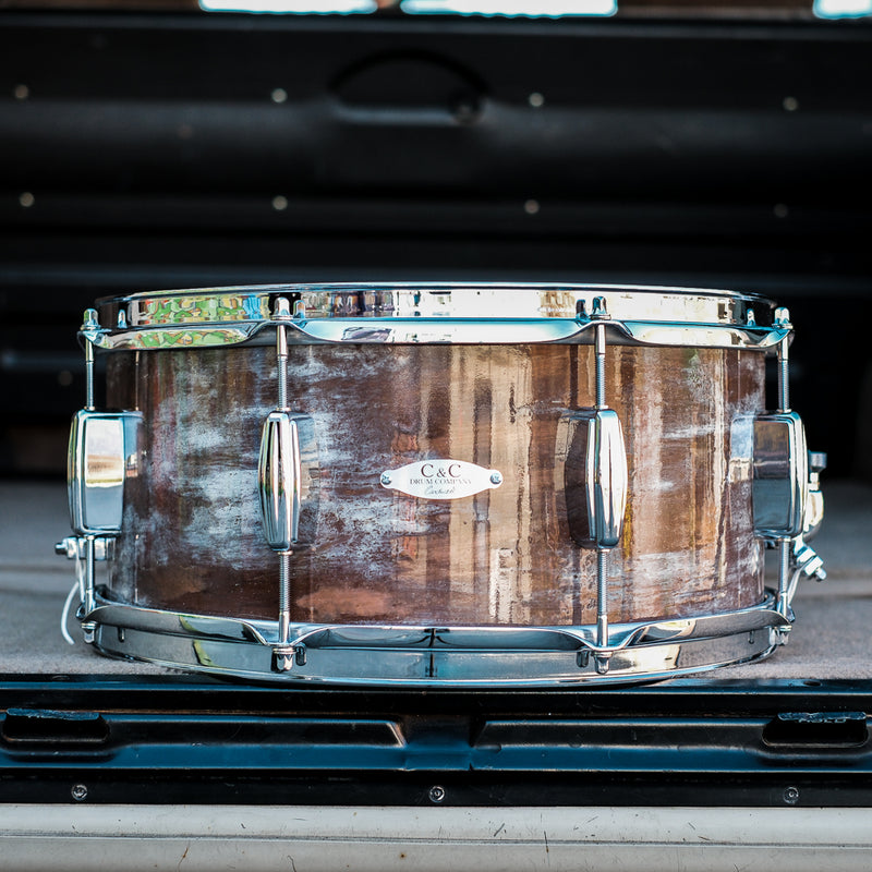 C&C - Copper over Steel Relic Snare Drum - 14x7