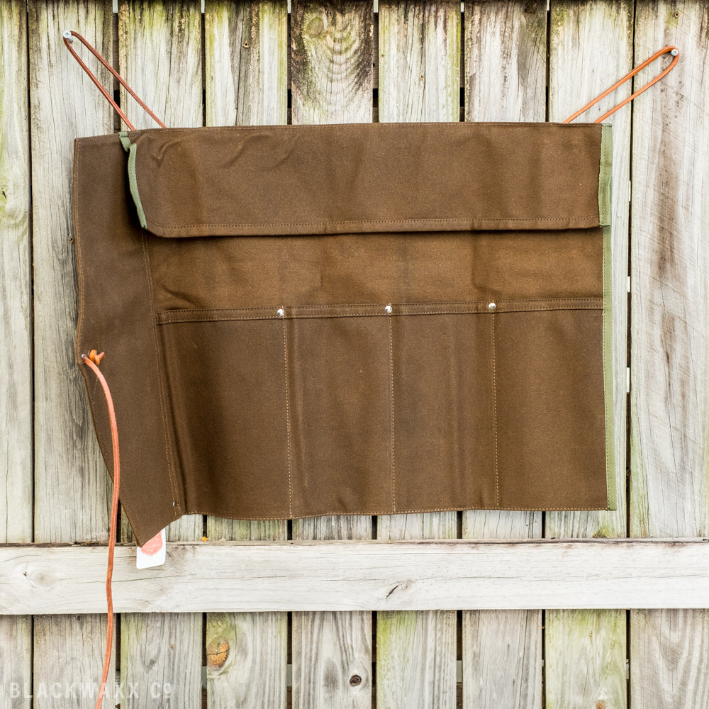 Tackle Instrument - Roll Up Stick Bag - Black, Green, Brown