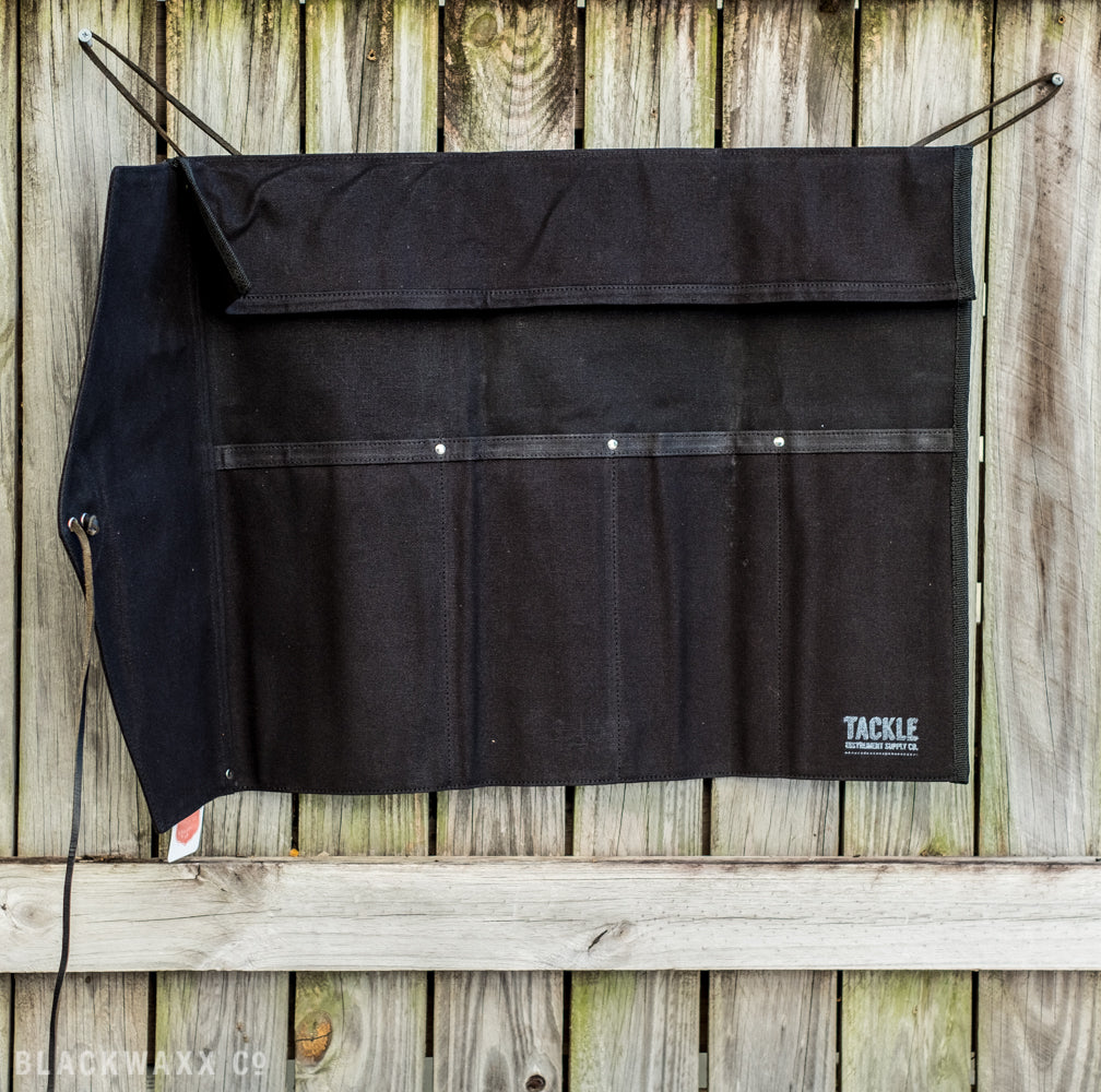 Tackle Instrument - Roll Up Stick Bag - Black, Green, Brown