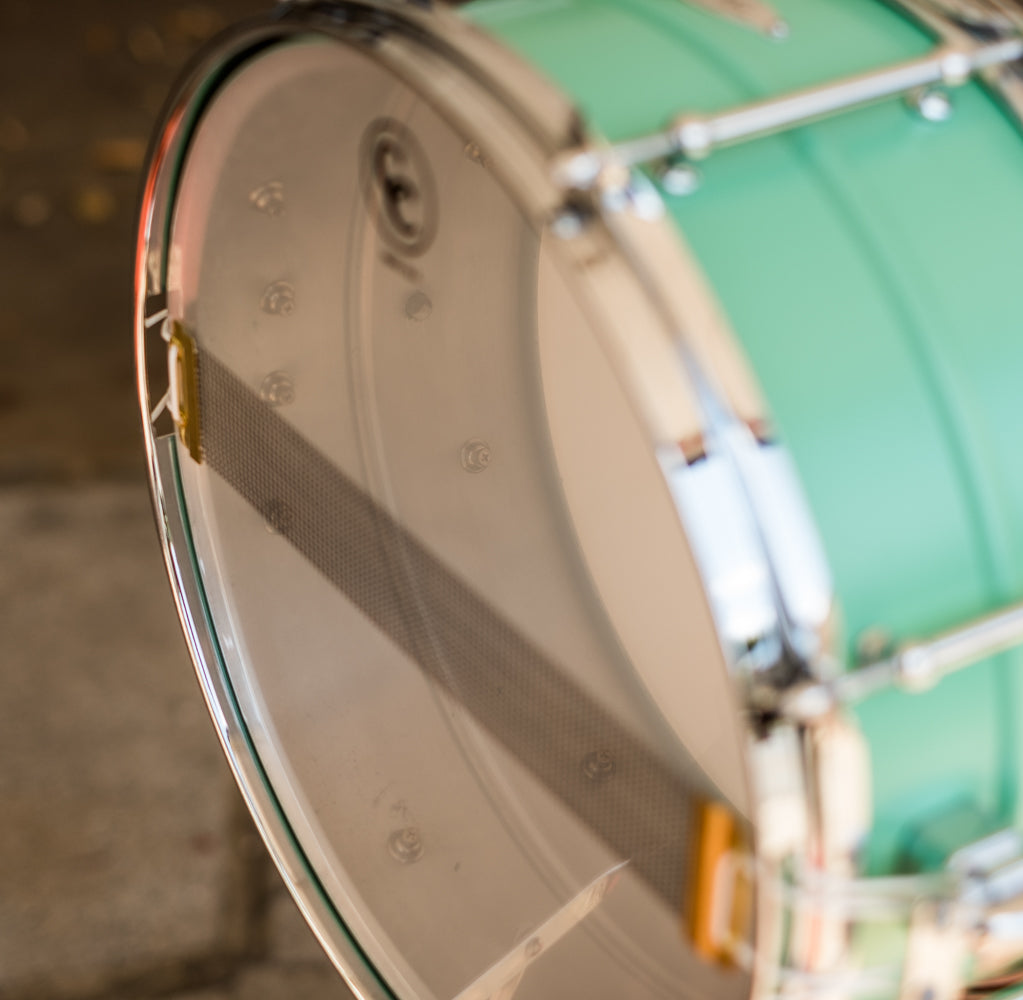 C&C - Aluminium Snare - Vintage Green - 14x6.5