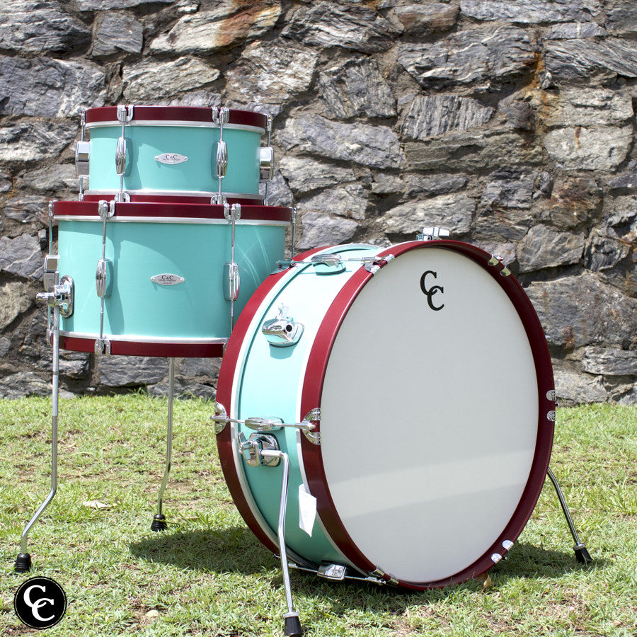 C&C Super Flyer - Sea Foam Green and Ox Red - 22/13/16