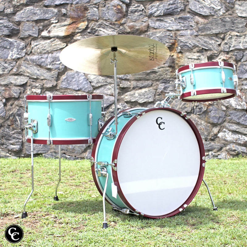 C&C Super Flyer - Sea Foam Green and Ox Red - 22/13/16