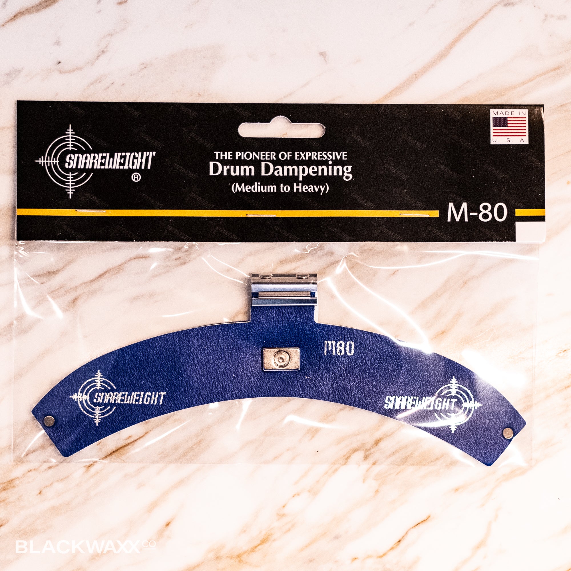 Snareweight M80W Amortisseur Magnétique Peau De Tambour - Blanc Pour Caisse Claire Tom