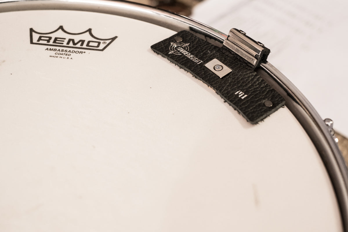 Snareweight M1 leather drum dampener